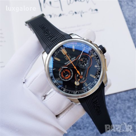 Мъжки часовник TAG Heuer Grand Carrera Mercedes Benz SLS с кварцов механизъм, снимка 2 - Мъжки - 37048556
