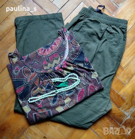 Три различни броя / Памучен комплект за лятото / голям размер , снимка 4 - Комплекти - 37068191