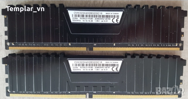 Corsair Vengeance LPX 2x16 GB DDR4 3200, снимка 2 - RAM памет - 52527574