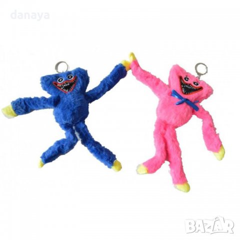 2940 Киси Миси Хъги Лъги ключодържател Huggy Wuggy, 20 см, снимка 4 - Плюшени играчки - 37214960