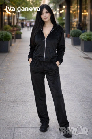 Дамски екип от кадифе 