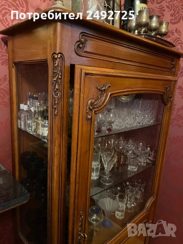 ✅витрина барок стъкло, масив, снимка 2 - Секции и витрини - 35114873