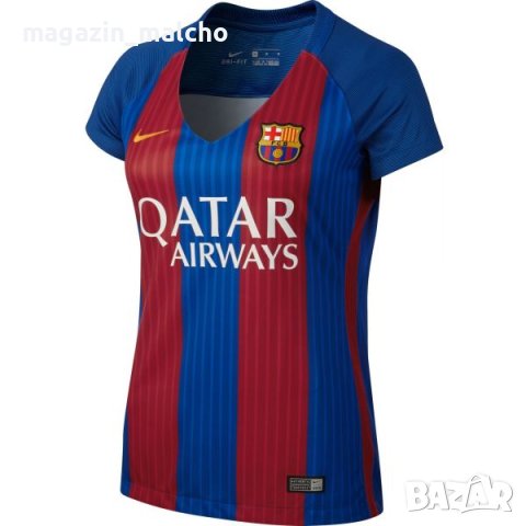 Женска Футболна Тениска - NIKE FC BARCELONA; размери: XS, снимка 3 - Футбол - 44088247