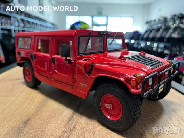 Метална колекционерска количка модел HUMMER H1 1999г. 1:18 MAISTO