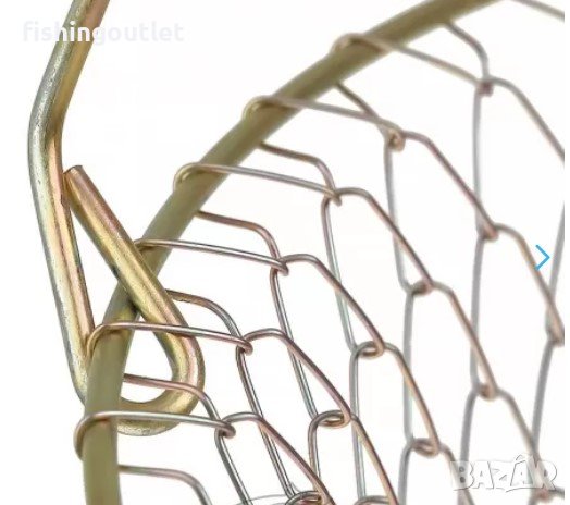 Сгъваем метален живарник за риболов, различни размери , снимка 5 - Такъми - 43773331
