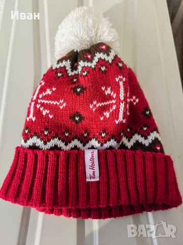Коледни зимни шапки 
