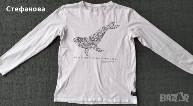 Детска/юношеска блуза с дълъг ръкав