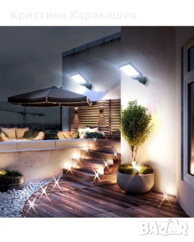 5бр Соларна лампа COB 1200w, снимка 4 - Соларни лампи - 40817249