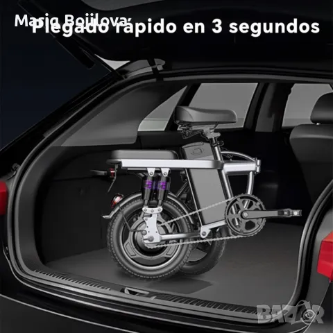 Електрически велосипед Ninoto – Мощност, комфорт и мобилност, снимка 6 - Велосипеди - 49740179