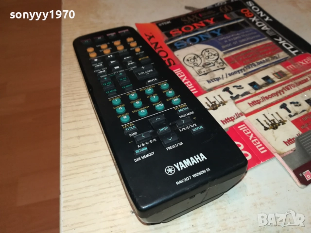YAMAHA RAV307 AUDIO REMOTE-ВНОС SWISS 2010251915, снимка 14 - Ресийвъри, усилватели, смесителни пултове - 52121750