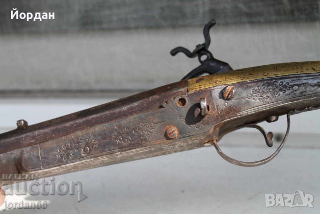 Стара кремъчна пушка ''Карамфилка'', снимка 7 - Антикварни и старинни предмети - 38541105