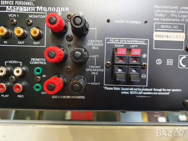 Ресийвър Harman/Kardon AVR 10  В отлично техническо и визуално състояние., снимка 11 - Ресийвъри, усилватели, смесителни пултове - 43502044