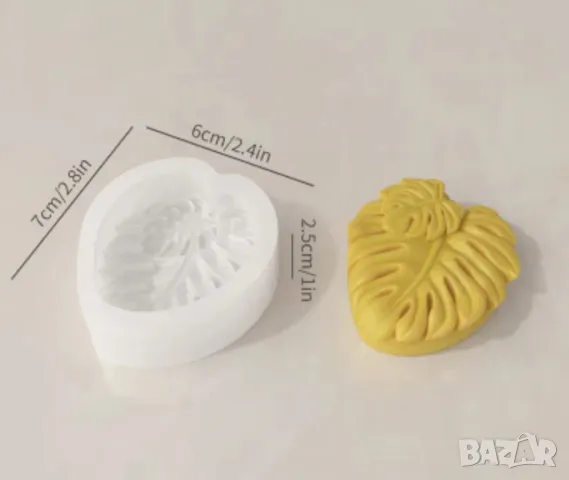 Молд листо , снимка 2 - Форми - 48790248