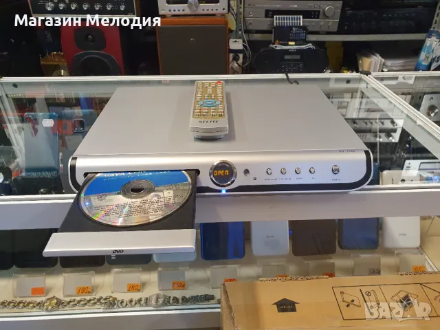 ДВД ELITE PV-374X / DVD Player ELITE PV-374X Има дистанционно, не е оригинално, но изпълнява повечет, снимка 2 - Плейъри, домашно кино, прожектори - 48309178