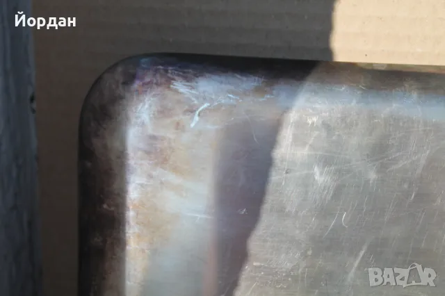 Посребрен поднос ''Wmf'' , снимка 10 - Антикварни и старинни предмети - 49391991