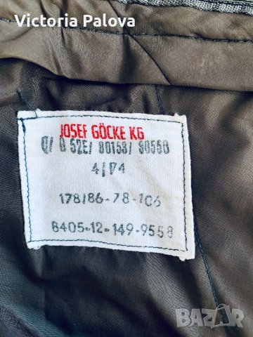 Вълнен панталон JOSEF GÖCKE Германия, снимка 8 - Панталони - 43046763