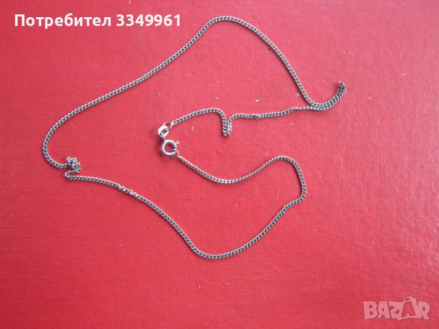 Невероятна сребърна верижка колие 925 ФБМ, снимка 2 - Колиета, медальони, синджири - 36621219