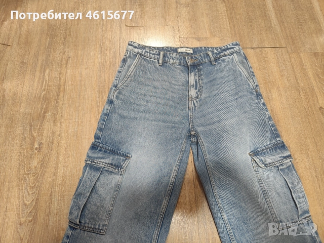 дънки с джобове отстрани, снимка 2 - Дънки - 52527705