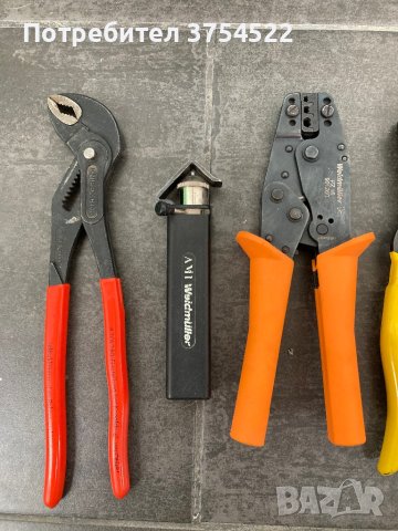 Клещи Knipex, Weidmüller, AMP, снимка 4 - Клещи - 43413849