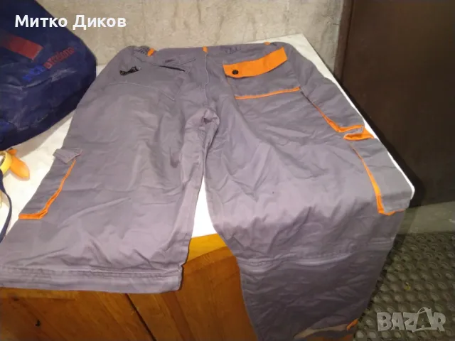 Марков работен панталон Стенсо със свалящи крачоли и става къс размер 48- М-дълж-107см и в ханша 48 , снимка 7 - Панталони - 49349519