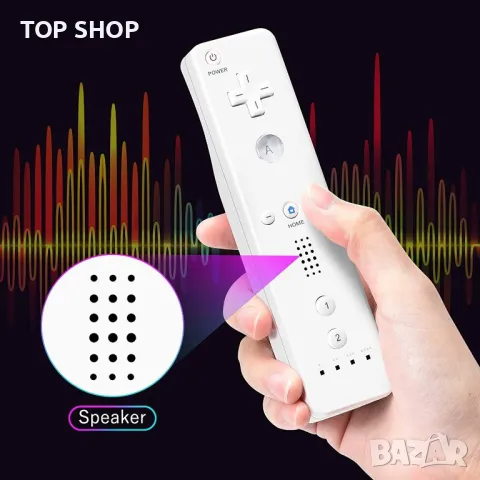 Wii Remote Controller Motion Plus, снимка 16 - Аксесоари - 48927515
