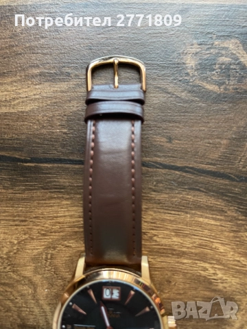 Оригинален швейцарски часовник Grovana / Позлата / 43 мм, снимка 3 - Мъжки - 51606582