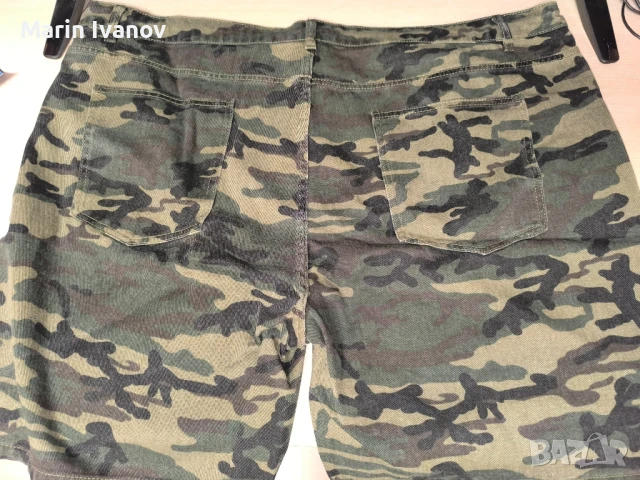 Къси памучни панталони (камуфлажни) 4XL , снимка 2 - Къси панталони - 51403332