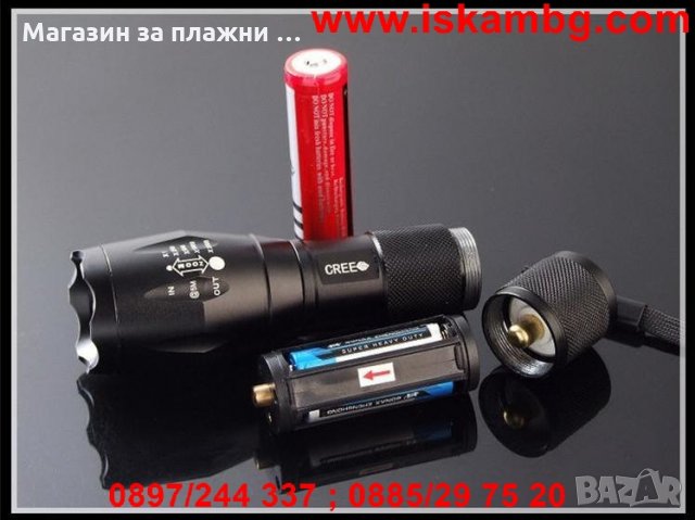  Фенер CREE XM-L T6 LED , снимка 13 - Прожектори - 28470352