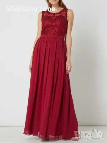 Официална рокля Mascara London бордо, снимка 1