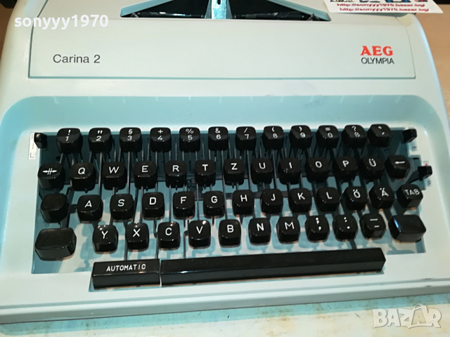 aeg olympia carina 2-germany 1904221209, снимка 2 - Друго - 36505915