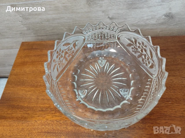 Кристални купи,чинии,ваза,чаши, снимка 11 - Сервизи - 50989116