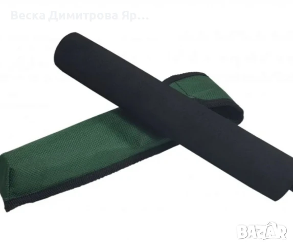 Телескопична палка с черна дунапренена дръжка и калъф, снимка 3 - Други стоки за дома - 50622392