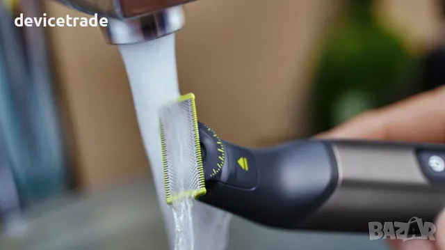 Хибридна самобръсначка Philips OneBlade Pro QP6652/61, снимка 6 - Тримери - 49641436