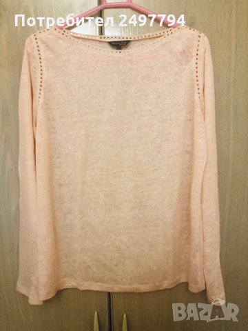 Ленена блуза Massimo Dutti , снимка 5 - Блузи с дълъг ръкав и пуловери - 28718216