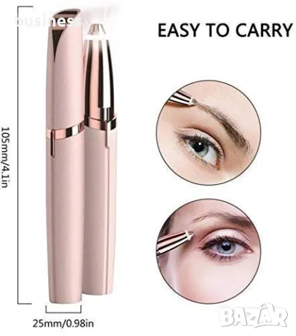 Дамски Тример за Оформяне на Вежди, Flawless, USB, снимка 3 - Други - 49789715