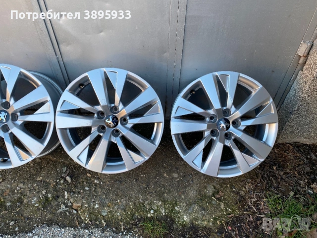 Оригинални джанти на Peugeot 3008 / 5008 17”, снимка 3 - Гуми и джанти - 53530669