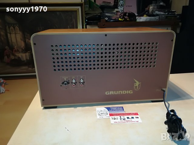 grundig 50 yahre no.0592 limited edition 0706210954, снимка 12 - Ресийвъри, усилватели, смесителни пултове - 33128939