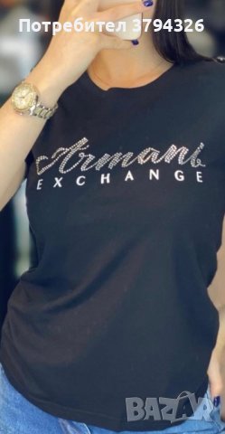 Дамски тениски Armani  реплика, снимка 3 - Тениски - 41644973