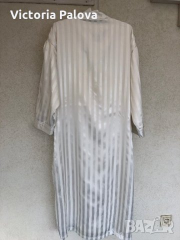 Красив голям халат цвят айвъри, снимка 6 - Други - 29066648