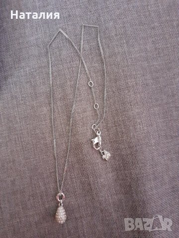 Колие Сваровски. , снимка 3 - Колиета, медальони, синджири - 29040217