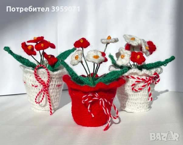 Украшения за Баба Марта и 8-ми Март