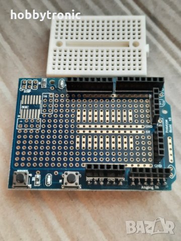 Arduino prototype shield - шилдове за макетиране с Ардуино