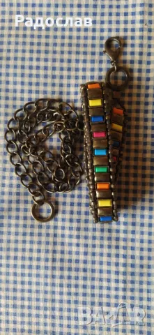 дамски метален колан, снимка 2 - Колани - 48726842