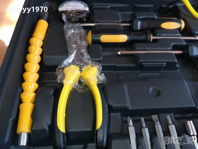 КУФАР С ИНСТРУМЕНТИ-МАШИНА С 2 БАТЕРИЙ ЗАРЯДНО 2103241558, снимка 4 - Винтоверти - 44879366