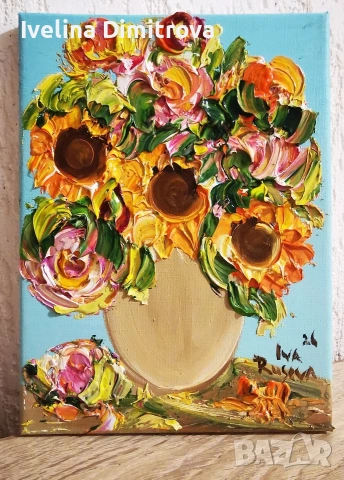 Картини рисувани с маслени бои , снимка 4 - Картини - 53473243