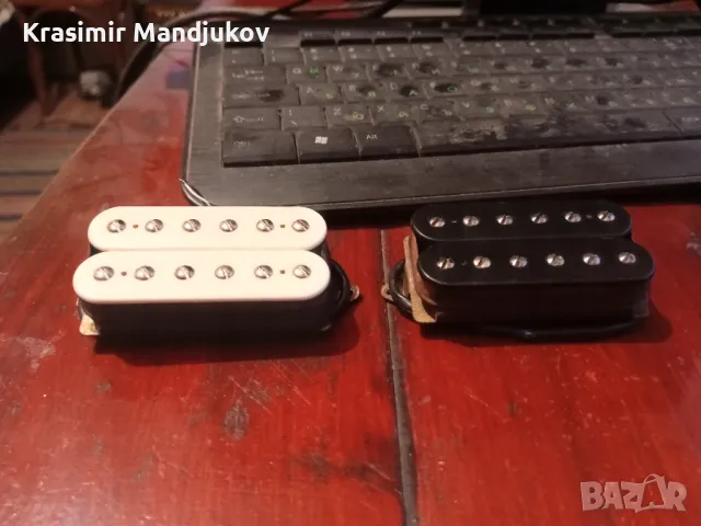 DiMarzio PAF pro Humbucker Pickup Set , снимка 2 - Китари - 48351765