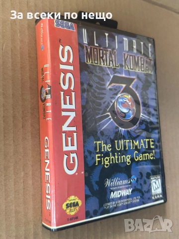 Ultimate Mortal Kombat 3 , Sega Genesis, снимка 2 - Други игри и конзоли - 51622113