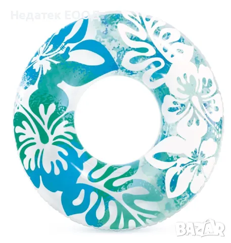 Детски пояс за плуване, Син, 91 см.                