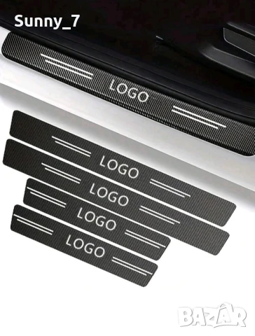 Комплект от 4 броя 3D стикери от въглеродни влакна, снимка 6 - Аксесоари и консумативи - 51183980