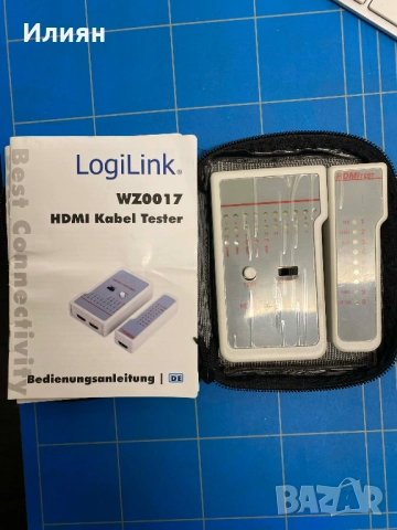 ТЕСТЕР ЗА HDMI КАБЕЛИ WZ-0017 LOGILINK